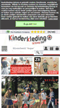 Mobile Screenshot of kinderkleding-tekoop.be